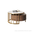 Modern Home Furniture Wooden Round Coffee Table